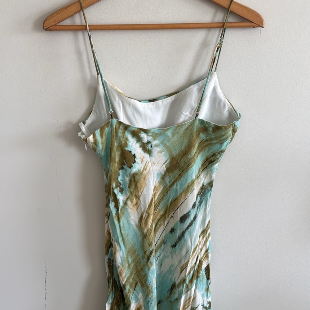 Holly Molly FULL TIME GLAM GIRL MIDI DRESS MINT size 6 - Picture 5 of 7